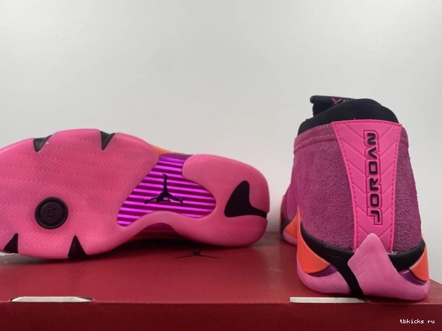 Reps TB Pink Retro DH4121-600 14 (W) Low Shocking Jordan 0806